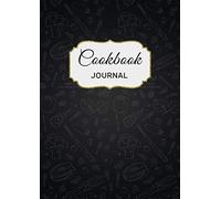 Cookbook Journal: A4 Size, Recipe Book for Own Recipes, Blank Cookbook Organizer with Alphabetical Tabs