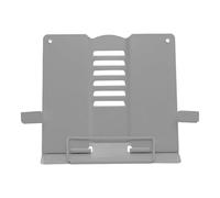Cookbook Stand - 400G Iron Book Holder | Non-Slip Book Stand with Metal Base, Comfortable, Height-Adjustable Desktop Riser for Study, College, Classroom, Library,