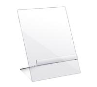 Cookbook Stand for Kitchen Worktop, Adjustable Acrylic Table Stand for Desk, Clear Acrylic Book Holder, for the Kitchen Worktop and Dining Room for Cooking, Reading, Albums and