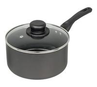 COOKCLASSIC Saucepan with Glass Lid, 22 cm, Non-Stick