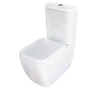 Cooke & Lewis Affini White Close-Coupled Toilet With Soft Close Seat