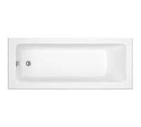 Cooke & Lewis Arezzo White Rectangular Straight Bath (L)160Cm (W)70Cm