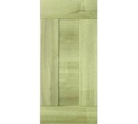 Cooke & Lewis Carisbrooke Green Framed Green Open Grain Effect Heritage Cabinet Door (W)600mm (H)280mm (T)22mm