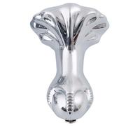 Cooke & Lewis Duchess Classic Silver Effect Bath Feet, Pack Of 4