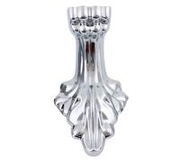 Cooke & Lewis Duchess Traditional Silver Effect Bath Feet, Pack Of 4