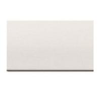 Cooke & Lewis Gloss White Straight End Bath Panel (H)51Cm (W)75Cm