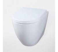 Cooke & Lewis Helena White Back To Wall Toilet With Soft Close Seat & Concealed Cistern