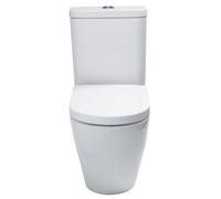 Cooke & Lewis Helena White Close-Coupled Toilet With Soft Close Seat
