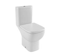 Cooke & Lewis Santoro White Close-Coupled Toilet With Soft Close Seat