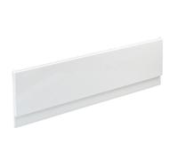 Cooke & Lewis Shaftesbury White Front Bath Panel (H)51Cm (W)150Cm