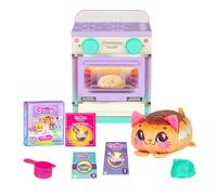 Cookeez Makery Lil' Bakez Oven, Mix The Dough And Make A Scented Surprise Pet In The Form Of A Deliciously Scented Plush Toy, 6 Different Scented