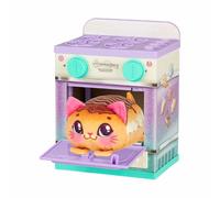 Cookeez Makery Mini Oven Playset, Interactive Children's Toy, Ingredients to Create Your Plush Pet, Has Sounds and Sweet Smell, Children 5+ Years, Random Model, Famous (CKE06000)