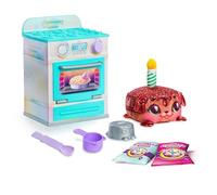 COOKEEZ MAKERY Party Treatz Oven Mix & Make a Birthday Cake Plush Best Friend, Place your Dough in the Oven and Be Amazed When a Warm, Scented, Interactive, Birthday Cake Plush Friend Comes Out