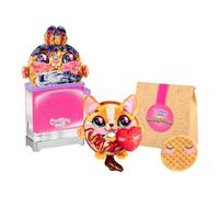 Cookeez Makery Toasty Treatz Toaster Twin Pack | With Scented Plush | Make 2 Soft and Squishy Surprise Plush Friends | Pop-in-Bread And See Surprise Plush Pop Up | Includes Exclusive Bagel Pet