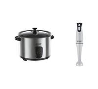(Cooker + Hand Blender) Russell Hobbs 19750 Rice Cooker and Steamer