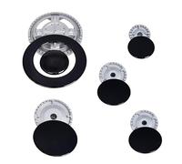 Cooker Hat Set Practical Tool Burner Crown and Flame Cap Set Oven Frame Cover Range Cap