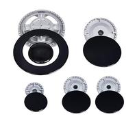Cooker Hat Set Practical Tool Burner Crown and Flame Cap Set Oven Frame Cover Range Cap