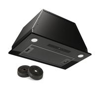 Klarstein Kitchen Cooker Hood 52cm, Extractor Fan for Kitchen w/LED Lights, Grease Filters, 439m³/h Airflow Cooker Hoods, Timer & Touch Controls, Built in Wall Mount Stainless Steel Extractor Fan