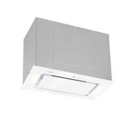 Cooker Hood 52 cm Angled Kitchen Extractor Fan Chimney Stainless Steel LED White [EEK: C]