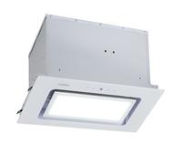 Cooker Hood 52 cm Built-in Kitchen Extractor Fan Chimney Hood LED Glass White