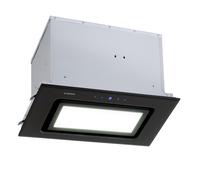 Cooker Hood 52 cm Built-in Kitchen Extractor Fan Chimney Hood LED Timer Black [EEK: C]