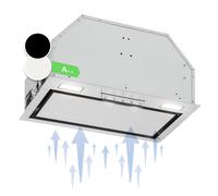 Cooker Hood 60 cm Kitchen Extractor Fan Chimney Hood LED Touch Stainless Steel [EEK: A++]