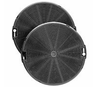 Cooker Hood Carbon Cartridge Filters 150MM Compatible with RANGEMASTER HOB EXTRACTORS with 6'' Motor Diameter