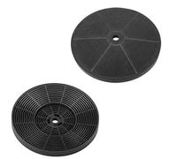 Cooker Hood Carbon Charcoal Filter, 2Pcs Grease Odour Filter, 175mm | More Active Odour Grease Filter, Grease Extractor Vent Replacement for Cda Sia2 Cha15 Other Charcoal Filters