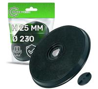 Cooker Hood Carbon Filter Ø 230 Type E233 mm with the Original Code C00383475 C00090694 484000008636 1120157238 C00307666 9197060193 for Bosch for Whirlpool for AEG for Electrolux - ONIX TECH