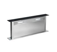 Cooker Hood Downdraft Extractor 90 cm Cooker Kitchen Island Retractable Steel [EEK: D]