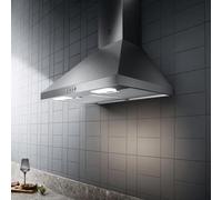 Electrolux Wall Mounted Chimney Hood 60cm - Stainless Steel (LFC316X)