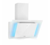 Klarstein Eleonora - Head-Free Extractor Hood, EEC A ++, Exhaust Air Capacity: 426 m³ / h, Touch Control, RGB Ambience Colour, 60 dB, Circulating Air and Exhaust Air, LED, Filter, 60 cm - White