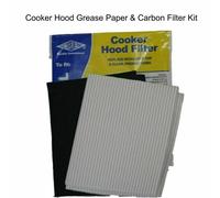 Paxanpax PCK003 Universal Cooker Hood Grease and Charcoal Filter Kit, 4 Count (Pack of 1), 90cm