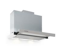 Cooker Hood Extractor 60 cm Kitchen Board Chimney Wall 500 m³/ h LED 150 W White