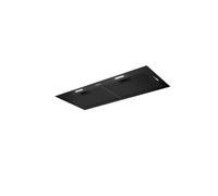Cooker hood, extractor, black, 714x283x251 mm - FOLD BL/A/72