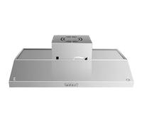 Cooker Hood, Extractor Fan For Kitchen W/Dishwasher Safe Aluminium Grease Filter, 4000-20000（m3/h）Airflow, LEDs, Touch Controls Cooker Hoods, Wall Mount Steel Fan Vent Hoods ( Color : 120*80*45 , Size