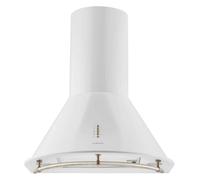 Cooker Hood Extractor Fan Kitchen Appliance White Stainless Steel 60cm Retro