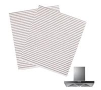 Cooker Hood Extractor Filter 2 Pack, Kitchen Extractor Fan Vent Filters, Filter for Extractor Fan Vooker Hood Universal Cut To Size 57cm x 47cm For Neff Bosch AEG Miele Zanussi