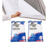 Cooker Hood Filter 2 Pack Extractor Fan Filters 2 in 1 Anti Grease for Grease and Odours 35.4x17.7inch Cookerhood Filting Extractor Fan Cut to Size for Kitchen Extractorfan All Cooker
