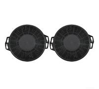 Cooker Hood Filter 2pcs 200x15mm, Activated Carbon Mesh Filter Replacement for Kitchen Extractor Fan Range Hood Grease Filter