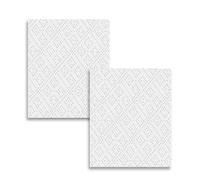 Cooker Hood Filter, Extractor Fan, Filters Universal Cut To Size 57L x 47W Cooker Hood Grease Filters 2 Pack