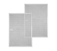 cooker hood filter hob 2 Pcs Cooker Hood Filters, 17.2 * 11.8inchs, Aluminum Mesh Hood Vent Filter, Filter For Extractor Fan Cooker Hood, For BPS1FA36