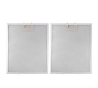 cooker hood filter hob 2PCS Cooker Hood Metal Mesh Grease Filter For Kitchen Extractor Fan Vent, Cooker Hood Filters, 280X371x9MM