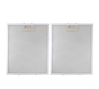 cooker hood filter hob 2PCS Silver Cooker Hood Filters Metal Mesh Extractor Vent Filter 280x371x9MM Mesh Hood Vent Filter