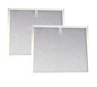 Cooker Hood Filter,Metal Grease Filter, 2Pcs Aluminum Filter for ACC187 Series Range Hoods, Replaces WRJ603UW WRJ600UW WRJ600US WRJ600UK RFD602W RFD602S WRJ611US, 315 x 276mm
