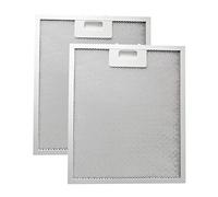 Cooker Hood Filter,Metal Grease Filter, Cooker Hood Filter Metal Fit for Many Leading Brand of Cooker Hood/Extractor Fan Vent by, 320mm x 260mm,Pack of 2