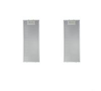 Cooker Hood Filter,Metal Grease Filter, Cooker Hood Filter Metal, Silver Cooker Hood Filter Metal Mesh Extractor Vent Filter 399 x 182 x 9 mm(2 pieces.)