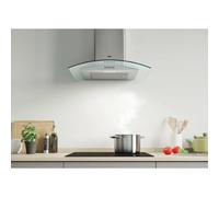Cooker Hood Hoover HCG6CX 60cm Angled Glass - S/Steel