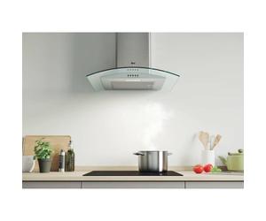 Cooker Hood Hoover HCG6CX 60cm Angled Glass - S/Steel