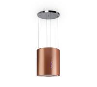 Cooker Hood Island Cooker Extractor Hood 35 cm Kitchen Ceiling Hood Steel Copper [EEK: B]